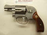 Revolver Smith & Wesson, Mod. 649-2, Kal. .38 special, Zustand Note 2 (gepflegt), 2" Lauf, Ladyrevolver, 5schüssig, stainless, aus Nachlaß *** EWB-pflichtig ***