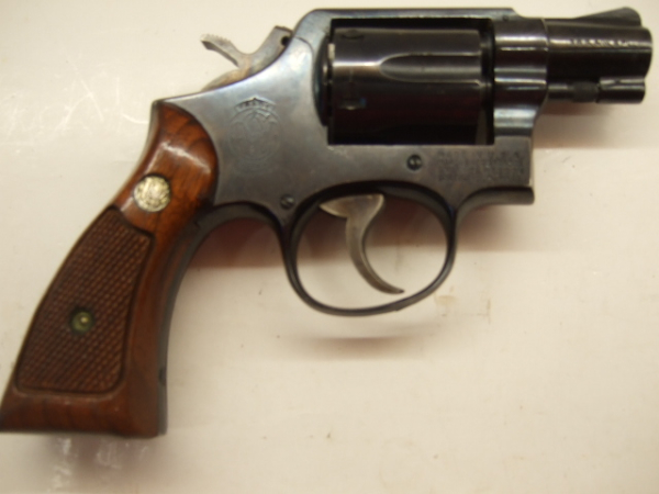 Revolver Smith & Wesson, Mod. 10-5 "Black Devel", Kal. .38special, Zustand 1A, 2" Lauf, 6schüssig, ideale Fangschußwaffe, aus Nachlaß *** EWB-pflichtig ***