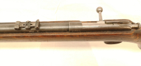 Einzellader Büchse Lampagyar - Budapest -  - Note 2  - Trainingswaffe, ca 1940er, mit Stiftkorn im Korntunnel