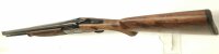 Bockdoppelflinte Frankonia - Black - Note 2  - kurze Bockdoppelflinte m. Stahlschrotbeschu&szlig;, CIP + Lilie, Magnumkaliber (12/76), Cylinderchoke (2x), Laufpriorit&auml;t umschaltbar, Balkenkorn statt Perlkorn, aktueller NP = 849,00 EUR, mit Auszieher, Nussbaumho