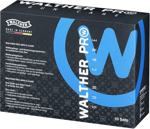 Walther Pro Wipe & Care Pfleget&uuml;cher