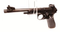 halbautomatische Pistole Margolin - MZM - Note 2  - Formgriff f&uuml;r Rechtsh&auml;nder, verstellbares Korn