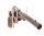 Revolver Weihrauch - Arminius HW7T - Note 4  - Korn und Visierung demontiert, Korn lim Zubehör (Ring und Balken), Waffe optisch gebraucht, technisch top