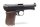 halbautomatische Pistole Mauser - Mod. 14 - Note 2  - nummerngleich, innenliegender Hahn, Holzgriffschale mit leichtem Haarriss,