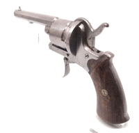 Revolver Belgien - 1878 - Note 3  - 8-kantlauf,...