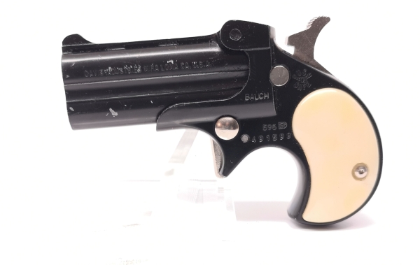 kurze Einzellader Pistole Davis Industries Miraloma - D-22 - Note 2  - Schiebesicherung für Hahnsicherung, nur für Sammler, Jäger und Waffenhändler