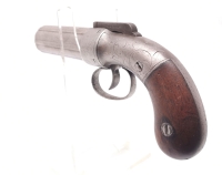 Perkussions-Revolver Allen&Thurber - Pepperbox - Note...