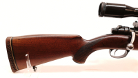 Repetierb&uuml;chse Mauser - M98 - Note 2  - sch&ouml;ner 98er Jagedrepetierer, B&uuml;Ma Arbeit von F.M&uuml;ller Aschersleben (selten), ventilierete Schaftkappe