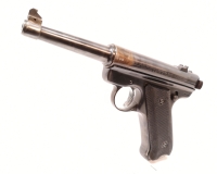 halbautomatische Pistole Ruger - Mark 1 - Note 2  - Br&uuml;nierung am Ende des Laufes leicht abgerieben