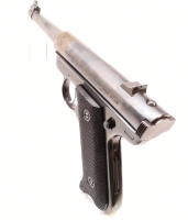 halbautomatische Pistole Ruger - Mark 1 - Note 2  - Brünierung am Ende des Laufes leicht abgerieben
