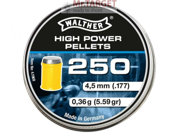 Walther High Power Pellets 250 Stück