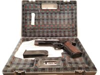 halbautomatische Pistole Pardini - GT 45 - Note 2  - begehrte Sportpistole mit 6" Lauf, Handballenschutz, einstellbarer Abzug