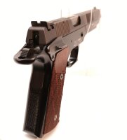 halbautomatische Pistole Pardini - GT 45 - Note 2  - begehrte Sportpistole mit 6" Lauf, Handballenschutz, einstellbarer Abzug