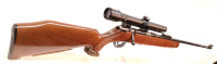 Repetierbüchse Mauser - 107 - Note 2  - Laufgewinde 13mm (Schalldämpfer) mit Schutzkappe, mit Hirschfänger Applikationen verziert
