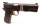 halbautomatische Pistole Springfield - 1911-A1 - Note 2  - 1911-A1 Modell, mit silberfarbenes Abzugszüngel und Handballensicherung, reichhaltiges Zubehör, LPA Visierung, Matchabzug