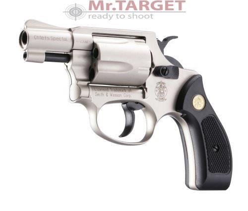 Smith & Wesson Chiefs Special 9mm R.K. vernickelt