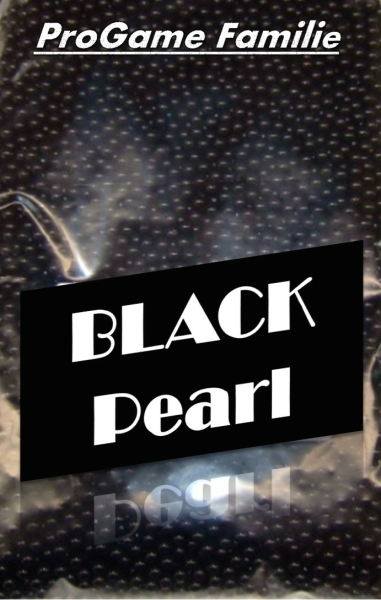 1kg Softairkugeln "Black Pearl" (schwarz) von Pro Game ca. 8333 Stück