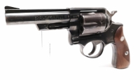 Revolver Ruger - Speed-Six - Note 2  - relativ leichter 4&quot; Revolver, silberfarbener Hahn und Abzugsz&uuml;ngel, &auml;u&szlig;erst handlich