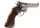 Revolver Rossi - 763 - Note 2  - stainless Ausführung, 6" Lauf, orangefarbenem Korn