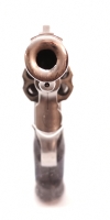Revolver Smith & Wesson - 64-3 - Note 3  - Gummigriffschalen mit Fingermulden, stainless, Fangschussrevolver