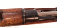Repetierbüchse Carl Gustafs - M96 - Note 3  - nummerngleich, Schaft durch Vorbesitzer mit Edding bemalt , Abdeckung für Laufgewinde fehlt