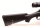 Repetierbüchse Savage - 111 FC Euro - Note 2  - massiver Holzschaft mit Softgummischaftkappe, fest montierte Weaverschiene, gute Führigkeit, montiertes Leuchtkorn, ZF mit Leuchtpunkt, schnellspann Ringmontage