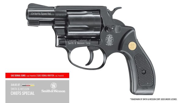 Smith & Wesson Chiefs Special 9mm R.K. schwarz