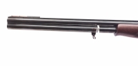 Bockdoppelflinte Browning - 425 Grade 1 - Note 2  - Browing BDF im allgemeinen Zustand 2, mit kleiner "Delle" auf der Laufschiene (rein optisch, daher Note), Choke Voll (*) und Dreiviertel (**), kein Stahlschrotbeschuss, messingfarbenes Abzugszüngel, Gumm