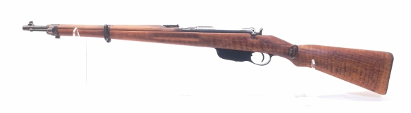 Repetierbüchse Steyr Mannlicher - M95/30 - Note 2  - kurze handliche Ordonanzwaffe, für das Alter im guten Zusdtand, Lauf und Verschluß nummerngleich, Metallschaftkappe