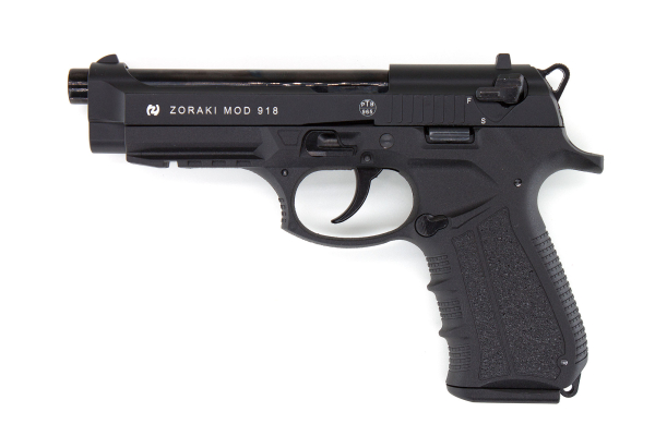 Zoraki 918 Schreckschuss-Pistole 9mm P.A.K. br&uuml;niert