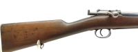 Repetierbüchse Carl Gustafs - M96 - Note 3  - Schwedenmauser von Carl Gustafs Stads (1919), Mehrlader, Schiebekimme, mit Laufgewinde (Abdeckung fehlt), nicht nummerngleich, mit Putzstock, Metallschaftkappe, innenliegendem Magazin, alterstypische Gesamtzus