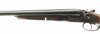 Doppelflinte Armas Parkemy - Ayora - Note 2  - schöne Hahndoppelflinte im Kal. 16/70 mit stahlgebläutem System (buntgehärtet), Modell Ayora, gutem Erhaltungs- und Pflegezustand, Flintenvisierung mit Perlkorn, Gummischaftkappe, technisch einwandfrei, kein 