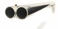 Doppelflinte Armas Parkemy - Ayora - Note 2  - schöne Hahndoppelflinte im Kal. 16/70 mit stahlgebläutem System (buntgehärtet), Modell Ayora, gutem Erhaltungs- und Pflegezustand, Flintenvisierung mit Perlkorn, Gummischaftkappe, technisch einwandfrei, kein 