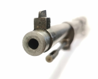 Repetierbüchse Carl Gustafs - M96 - Note 3  - Schwedenmauser M96 von Carl Gustafs aus 1899, Mehrlader, innenliegendes Magazin, mit Laufmarke auf dem Hinterschaft, nicht nummerngleich, Metallschaftkappe im guten Zustand, typische Schiebekimme, Korn ohne Ko