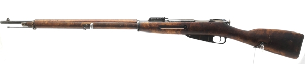 Einzellader Büchse Mosin Nagant - 1891 Infantrie Rifle - Note 3  - finnischer Nagant von VKT, mit Patronenstempel "D", nicht gekürzter Lauf (Ursprungsmodell 1891 Infantrie Rifle), eckige Systemhülse, außerdem von der finnischen Armee gestemeplt (SA), Neub