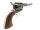 Revolver Weihrauch - ARM 457 - Note 2  - Westernrevolver aus dem Hause Weihrauch, Modell ARM 457, Kal. .45 Colt, 6Schuss Trommel, Beladung durch Ladeklappe, Single-Action, messingfarbene Metallteile, silberfarbener Hahn, stahlgebl&auml;uter Trommelrahmen, leic