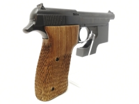 halbautomatische Pistole Norinco - TT Olympia - Note 2  - chin. Nachbau der TT Olympia Pistole, guter Gesamtzustand, mit Laufgewicht und 2tem Magazin, Holzgriffschalen, guter Pflegezustand, verstellbare Kimme, Laufgewicht, voreintragspflichtig