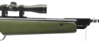 Druckluft-/CO2-Gewehr (erlaubnispflichtig) Diana - 45 - Note 7  - Weitschu&szlig;luftgewehr (&uuml;ber 7,5 Joule) im Kal. 4,5mm Diabolo, WBK-pflichtig (Einzellader auf WBK gelb), mit ZF von RWS (Classic 4x32), eigentlich im guten Zustand, allerdings wurden der Holzs