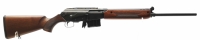 halbautomatische Büchse Valmet - Petra - Note 2  - finnischer Halbautomat mit AK47 ähnlichem System, mit Klappkimme, 11mm Schiene zur ZF-Aufnahme, geöltes Nußbaumholz, Leder/Gummischaftkappe, super sauberer Lauf, mit 2 Schuss Magazin (Magazine, mit Änderu