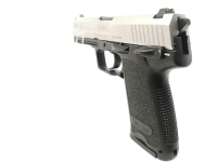 halbautomatische Pistole Heckler & Koch - USP - Note 1  - beliebte ha. Pistole von Heckler & Koch im Kal. .45 Auto, bicolor-Ausführung, 105mm Lauf, super gepflegt und augenscheinlich selten genutzt, optischer & technischer Zustand Note 1, offene nicht ver