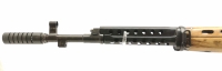 halbautomatische Büchse Tokarew - SVT 40 - Note 2  - relativ seltene (durch Handelsembargo) halbautomatische Büchse im Kal. 7,62x54R, Tokarew SVT40, mit orig. ZF auf Seitenmontage, Waffe komplett zerlegt, gereinigt, Gasabnahme eingestellt, mit S&B-Muntion