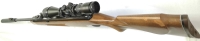 Druckluft-/CO2-Gewehr (erlaubnispflichtig) Diana - 52 - Note 2  - Seitenspanner-Luftgewehr, Weitschuß, wbk-pllichtig (16 Joule), mit Top ZF von HAWKE, Modell Airmax EV, verstellbares Korn mit Leuchtpunkt, Mikrometerkimme, selbstsichernd beim Spannen, mit 