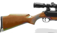 Druckluft-/CO2-Gewehr (erlaubnispflichtig) Diana - 52 - Note 2  - Seitenspanner-Luftgewehr, Weitschuß, wbk-pllichtig (16 Joule), mit Top ZF von HAWKE, Modell Airmax EV, verstellbares Korn mit Leuchtpunkt, Mikrometerkimme, selbstsichernd beim Spannen, mit 
