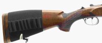 Bockb&uuml;chsflinte Antonio Zoli - Corona - Note 2  - Bockb&uuml;chsflinte von Antonio Zoli, Mod. Corona, mit Zweischloss-Handspannsystem, Nu&szlig;baumholz, bayrische Backe, 1/1 gechokter Flintenlauf, nitrierte Stahlbask&uuml;le mit Arabeskengravur, R&uuml;ckstecher am B&uuml;chsabzu