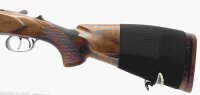 Bockb&uuml;chsflinte Antonio Zoli - Corona - Note 2  - Bockb&uuml;chsflinte von Antonio Zoli, Mod. Corona, mit Zweischloss-Handspannsystem, Nu&szlig;baumholz, bayrische Backe, 1/1 gechokter Flintenlauf, nitrierte Stahlbask&uuml;le mit Arabeskengravur, R&uuml;ckstecher am B&uuml;chsabzu