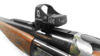 Bockb&uuml;chsflinte Antonio Zoli - Corona - Note 2  - Bockb&uuml;chsflinte von Antonio Zoli, Mod. Corona, mit Zweischloss-Handspannsystem, Nu&szlig;baumholz, bayrische Backe, 1/1 gechokter Flintenlauf, nitrierte Stahlbask&uuml;le mit Arabeskengravur, R&uuml;ckstecher am B&uuml;chsabzu