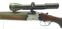 Bockbüchsflinte PGH Suhl - Hubertus - Note 2  - seltene Bockbüchsen-/Bockdoppelflintenkombination mit DURAL System, Suhler Büchsenmacherkunst, Beschuß 4/1970, mit Q1 Stempel, Leichtbausystem, Zeiss ZF Victory Varipoint 2,5-10x50 beleuchtet, Suhler Einhakm