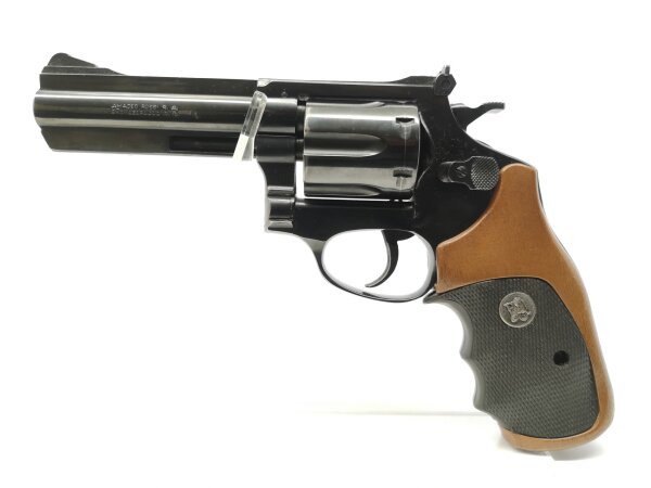 Revolver Rossi - 971 - Note 2  - f&uuml;hriger Revolver f&uuml;r die Sport oder Jagd (Fangschu&szlig;), 4" Lauf, verstellbare Kimme in H&ouml;he und Seite, breiter Hahn & Abzugsz&uuml;ngel, beidh&auml;ndig nutzbar, Kunstoffgriff mit griffigen Gummieinlagen und Fingermulden, 6 Schu&szlig;-Tro
