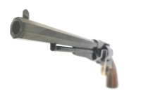 Perkussions-Revolver F.lli Pietta - 1851 New Army - Note 3  - italienischer Perkussionsrevolver im Kaliber .44(BlackPowder) +6Schuss+, Achtkantlauf (205mm LL), messingfarbener Abzugsbügel, optisch Zustnd Note 2,5, technisch einwandfrei, mit Pistonschlüsse