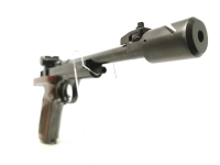 halbautomatische Pistole Margolin - MZM - Note 3  - beliebte russische Einsteiger-KK-Pistole im Kal. 22kurz (.22short), Trainingspistole, Korn verstellbar, Kimme verstellbar, Schlitten bleibt nicht offen nach dem letzten Schuss, ideal für Schützensportbeg